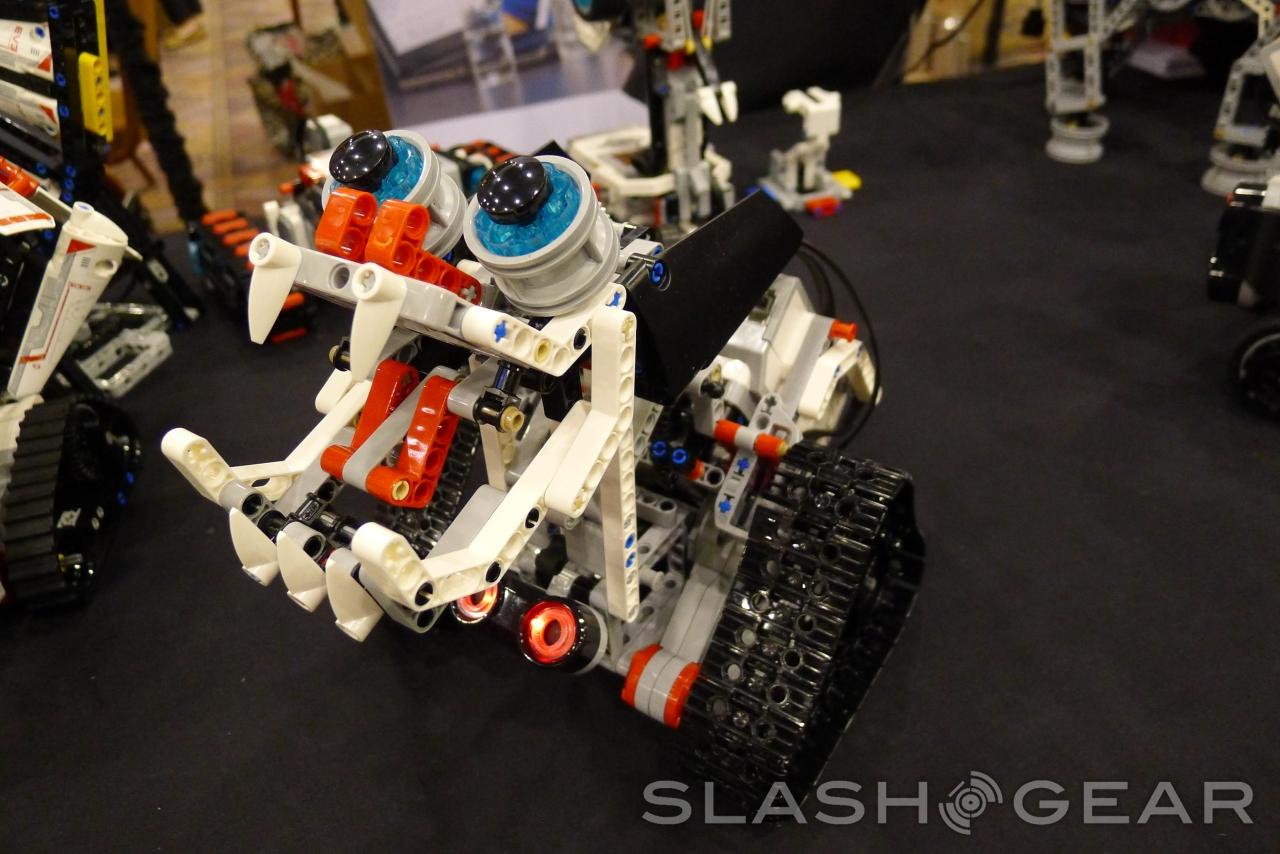 LEGO MINDSTORMS EV3 robots hands-on - SlashGear