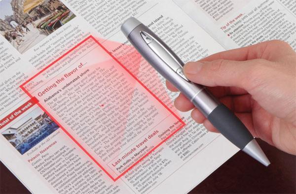 Pen Sized Scanner lets you play James Bond