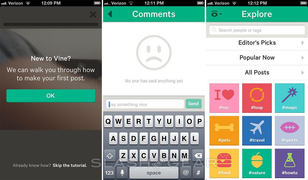 Vine app Review video Tweets unleashed! SlashGear