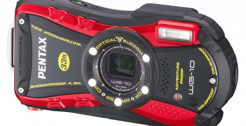 Pentax unveils the WG-10 waterproof digital camera