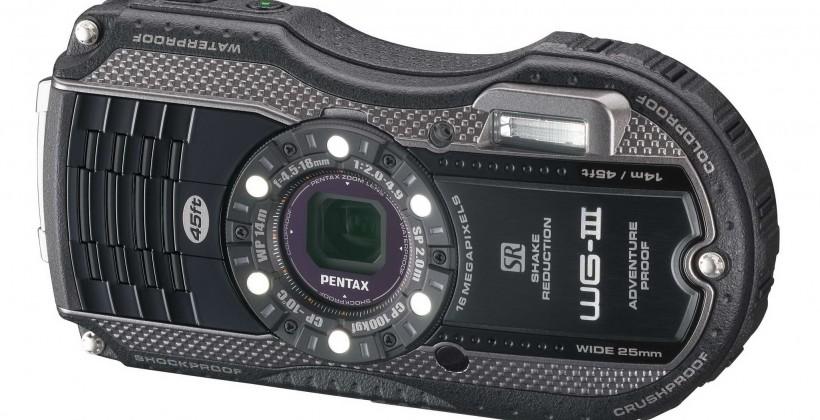 Pentax announces the WG-3 and WG-3 GPS rugged digital cameras