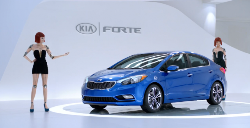 KIA Super Bowl ‘respect the tech’ commercials star sexy robots and space babies