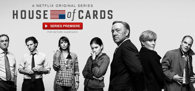 Netflix House of Cards original series now available - SlashGear