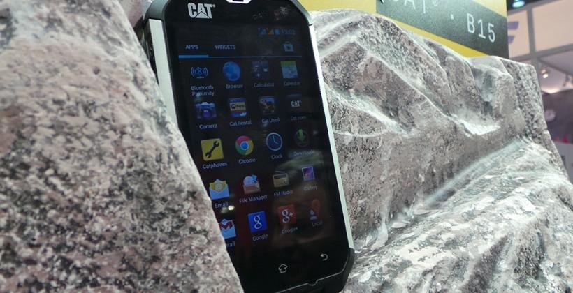 Caterpillar B15 rugged smartphone hands-on: surprisingly well balanced