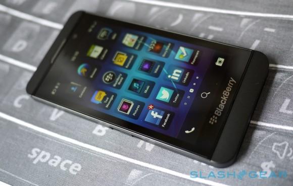 Which partner purchased one million Blackberry Z10 devices?
