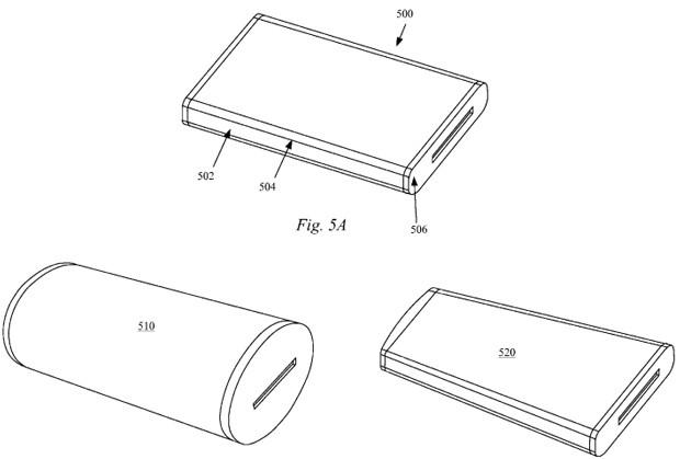 Apple patents wrap-around AMOLED display