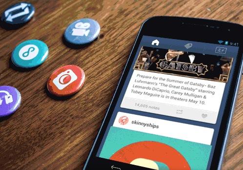 Tumblr gives in to ads in its mobile apps