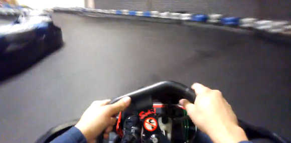 Google Glass goes Go-kart racing