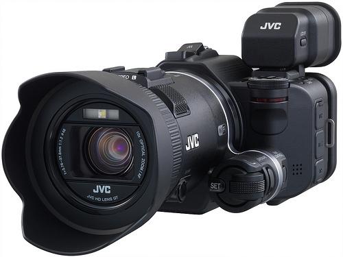 JVC Procision GC-PX100 slo-mo pro camcorder now shipping