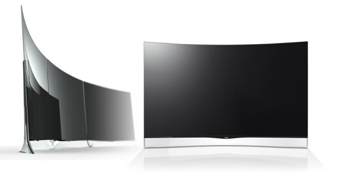 LG pips Samsung to market with 55-inch curved OLED TV