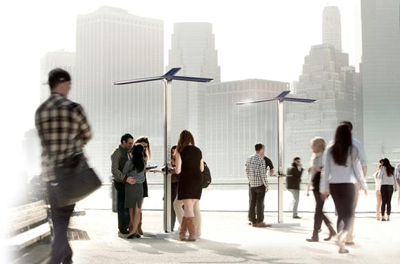 AT&T solar-powered charging stations land in New York