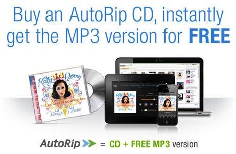 Amazon AutoRip UK arrives: Free digital versions of your CD buys