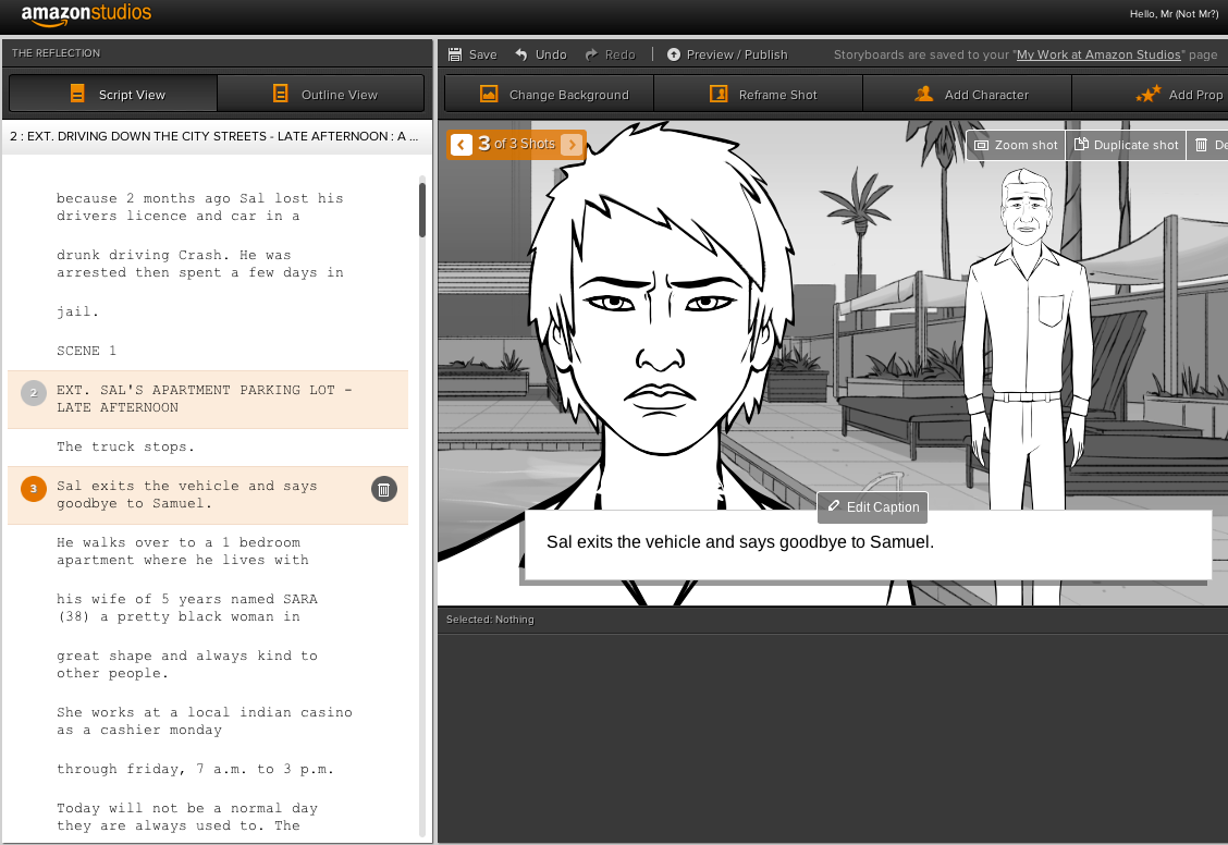 Amazon Storyteller turns screenplays into storyboards with full auto mode SlashGear