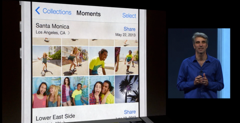 iOS 7 brings Moments, Filters, and Airdrop sharing to Photos