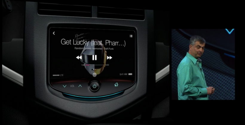 iOS 7 in-car features expand to automobile touchscreen centers