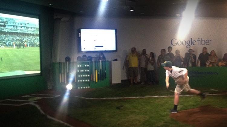 Google Fiber used to throw MLB game’s first pitch from 1,800 miles away