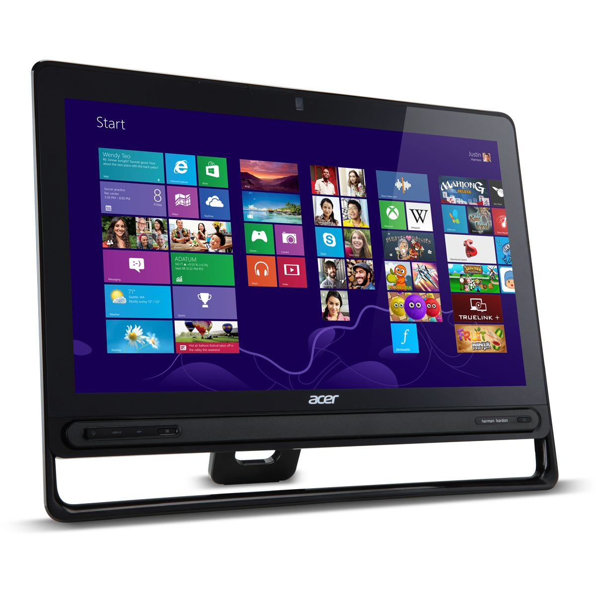 Acer Z3 605 AiO unveiled with Harman Kardon speakers SlashGear