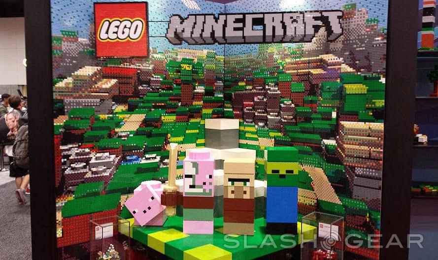 Lego Minecraft Sets Nether And Village Appear At Sdcc Slashgear