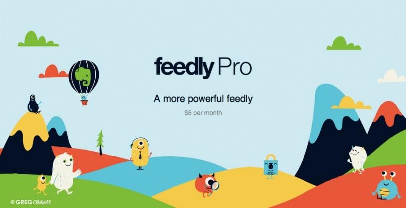 Feedly Pro arrives with search, Evernote support, and more