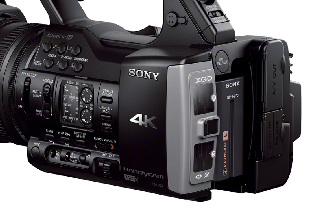 Sony FDR-AX1 4K Handycam official: top-quality video within reach ...