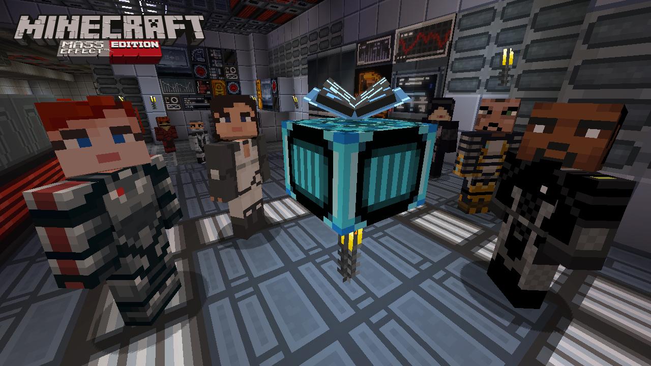 Minecraft Mash Ups Begin With Mass Effect For Xbox 360 Slashgear