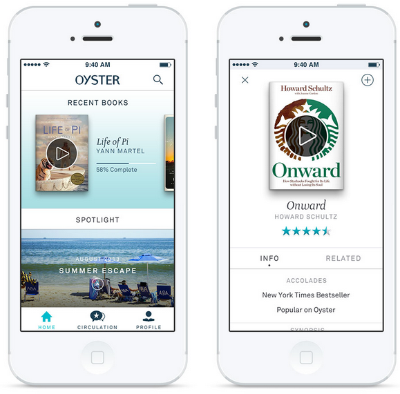 Oyster launches monthly ebook subscription service with allyoucan