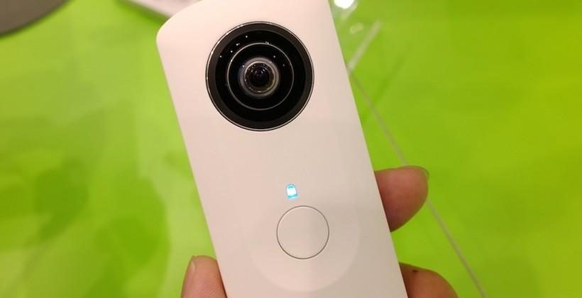 Ricoh Theta aims for early pre-order: 360-degree photos for Europe and USA