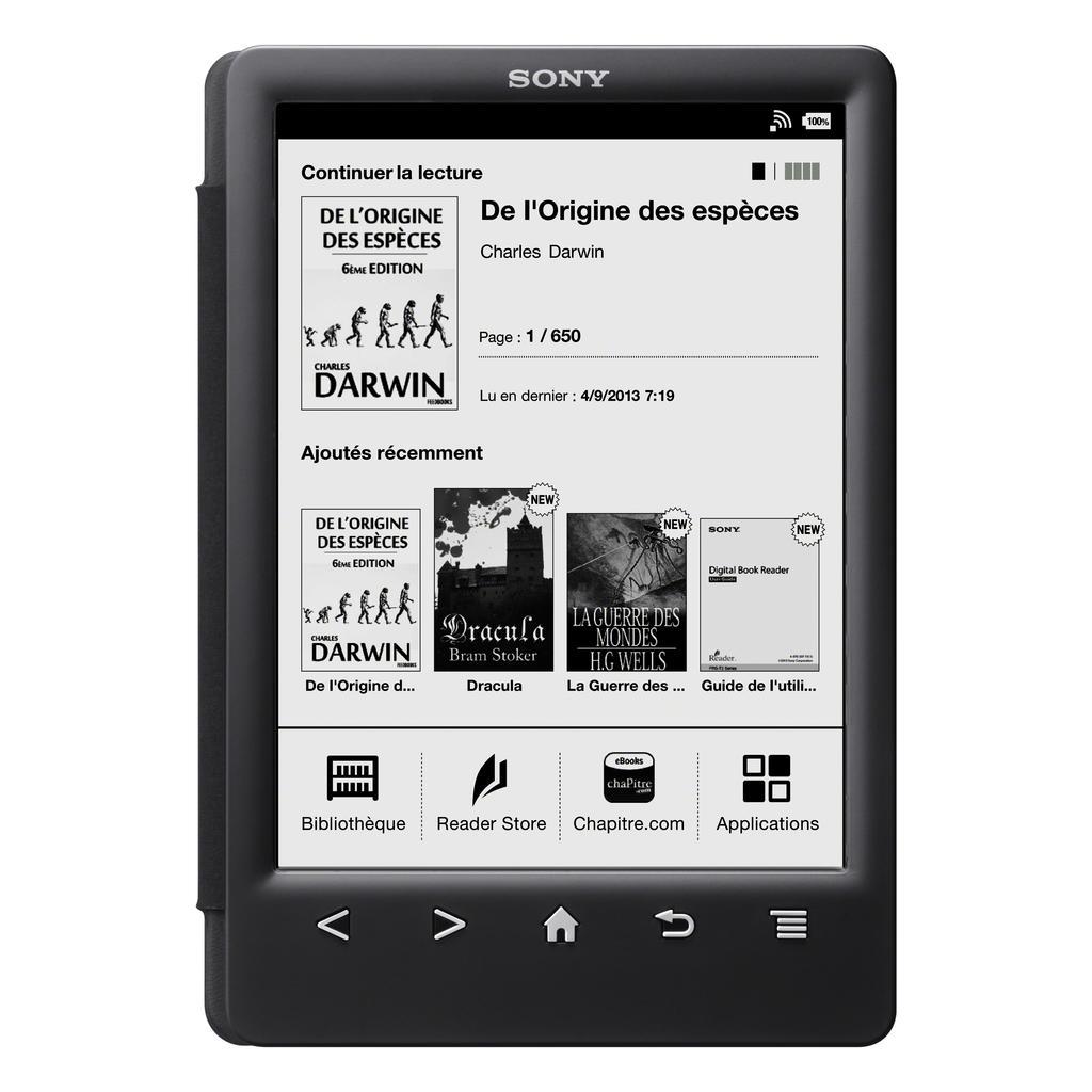 Sony Reader PRS-T3 announced, comes with built-in snap cover - SlashGear