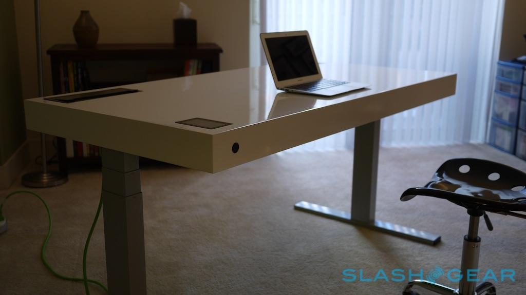 Stir Kinetic Desk Hands On The Standing Desk Gets Smart Slashgear