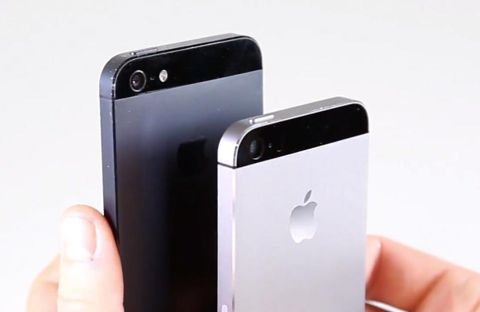 Download Iphone 5s In Graphite Gray Compared To Iphone 5 Side By Side Slashgear