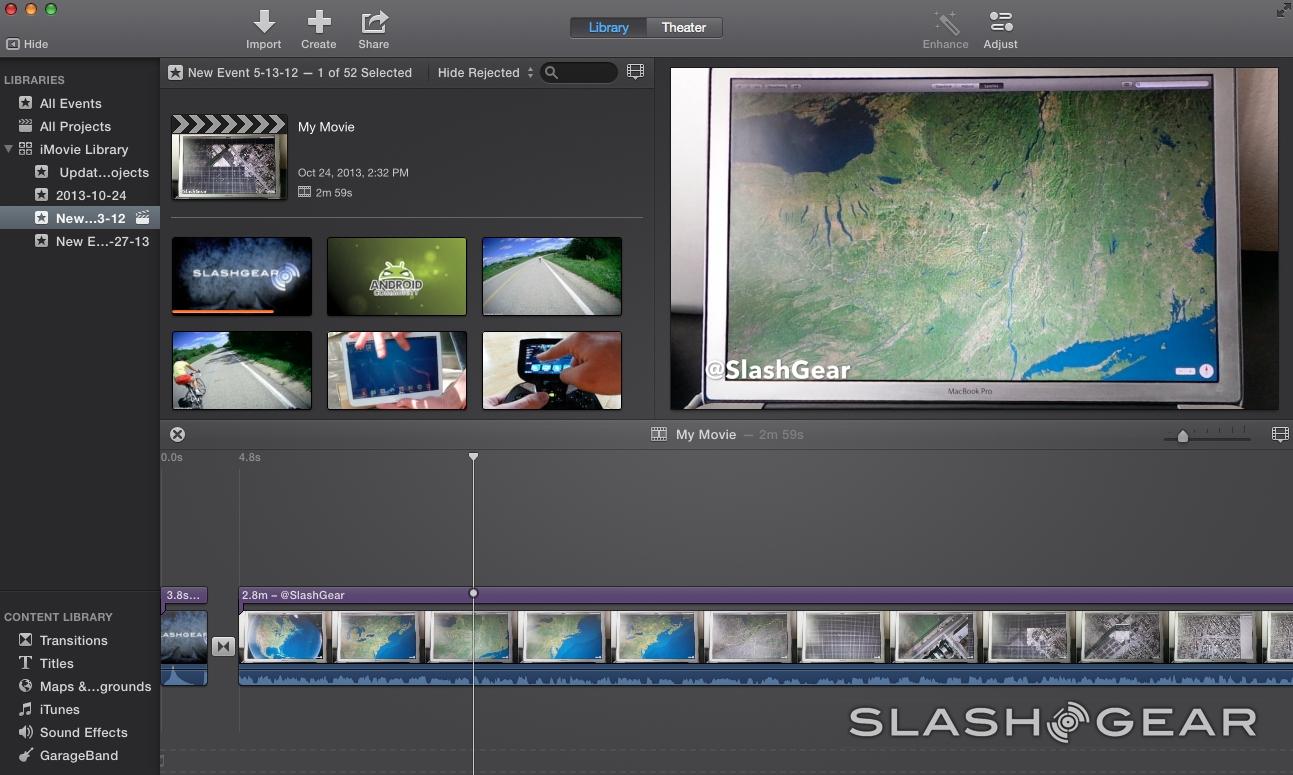 iMovie 10 Review for OS X Mavericks - SlashGear