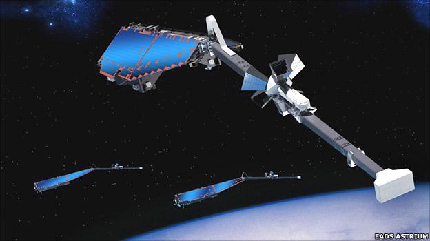 ESA Swarm Satellites To Chart Earth s Magnetic Field SlashGear