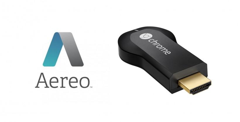 Aereo Chromecast app to bring streaming broadcast TV to the TV