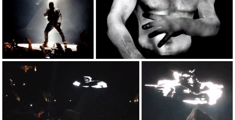 Kanye and Kinect: Yeezus tour utilization and live motion capture