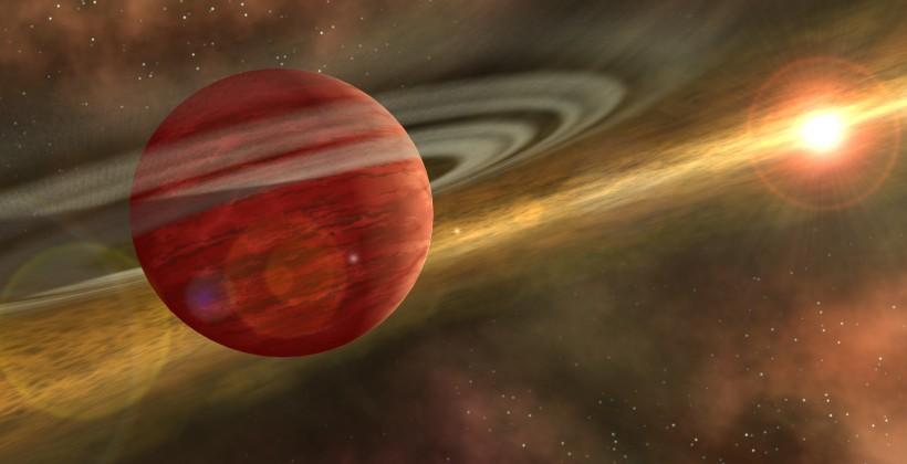 Gigantic exoplanet defies planet and star formation theory