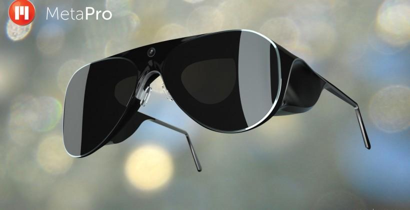 MetaPro AR glasses pack Iron Man tech into Aviator style