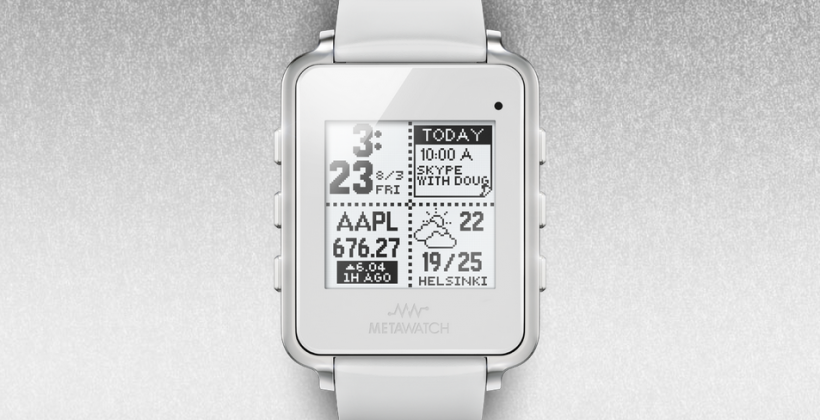Metawatch smartwatches aim for luxury with Vertu designer