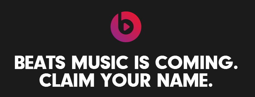 Beats Music streaming service opens up username reservations