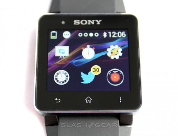 sony smartwatch 2 display