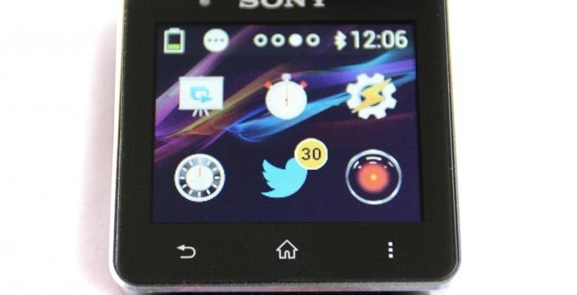 sony smartwatch 2 display