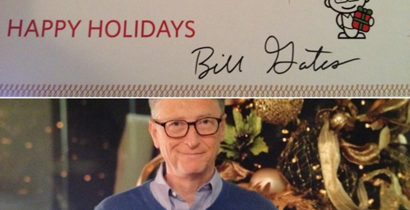 Bill Gates Reddit Secret Santa gift brings Cow-joy to one lucky recipient