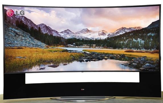 LG Ultra HD 105-inch Curved TV leads CES 2014 lineup