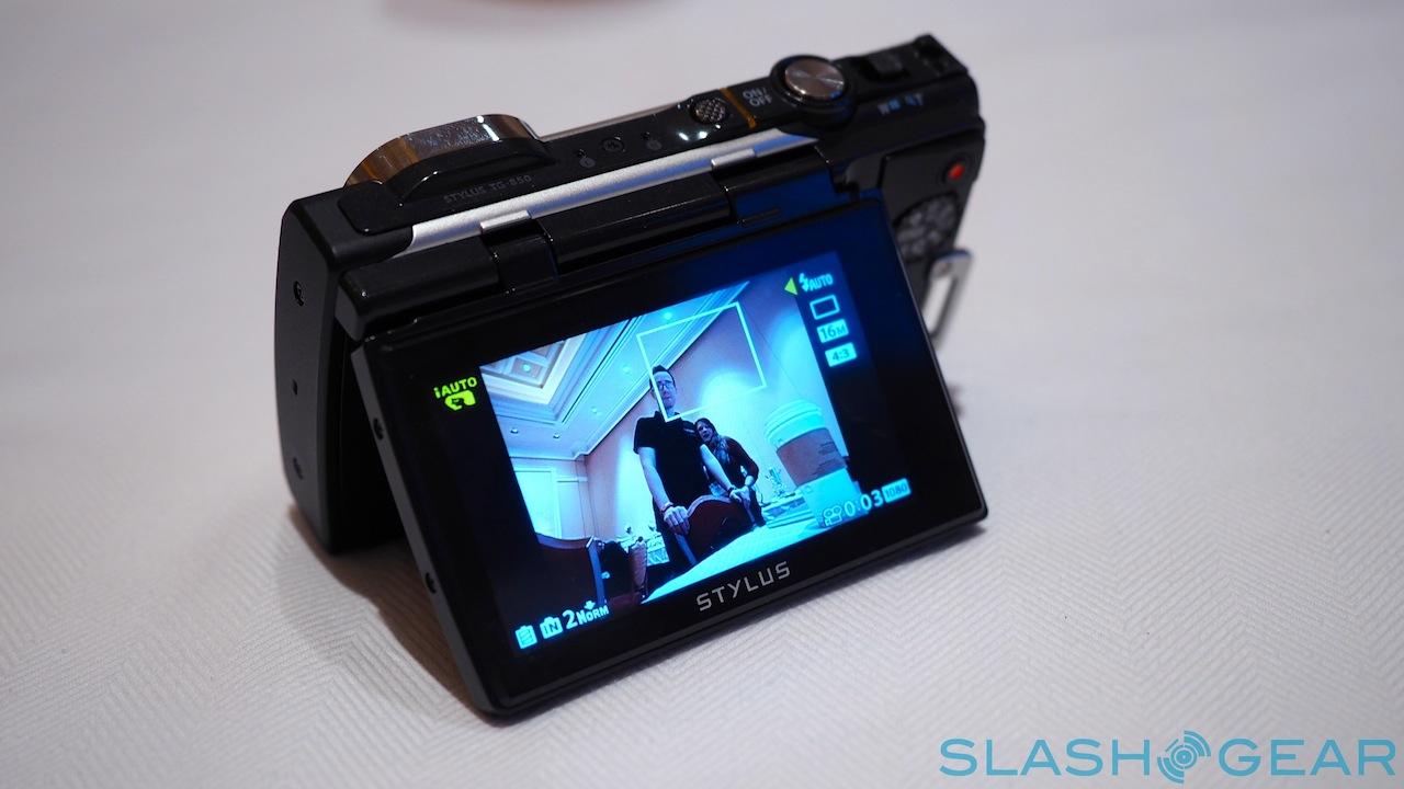 Olympus Stylus Tough Tg 850 Ihs Packs Tilting Lcd In Rugged Case Slashgear Olympus Stylus Tough Tg 850 Ihs Packs Tilting Lcd In Rugged Case Slashgear