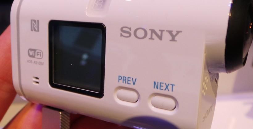 Sony’s Action Cam, a hands-on with the ‘splash proof’ shooter