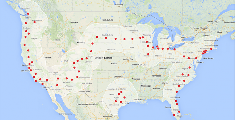 Tesla Supercharger network now stretches from coast to coast
