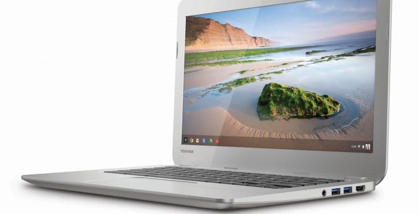 Toshiba Chromebook announced with 13.3-inch display and Haswell