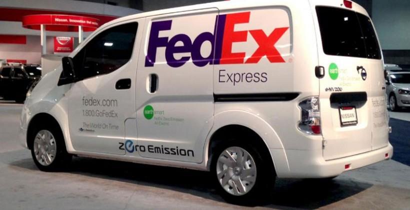 Nissan And Fedex E Nv200 Green Trial Kicks Off In Washington D C
