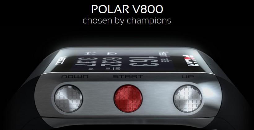 Polar V800 GPS sports watch debuts at CES 2014