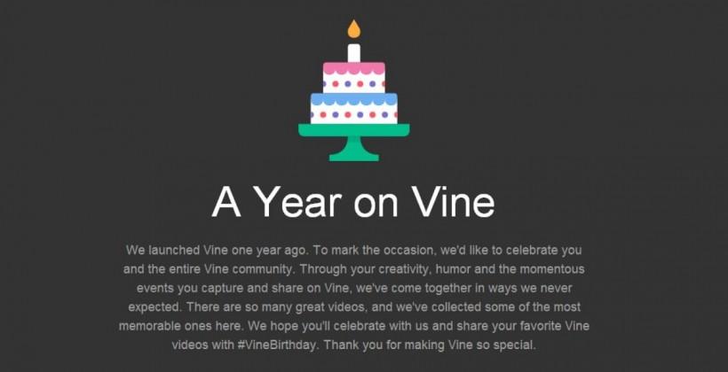 Vine celebrates first year with #VineBirthday campaign, favorite videos