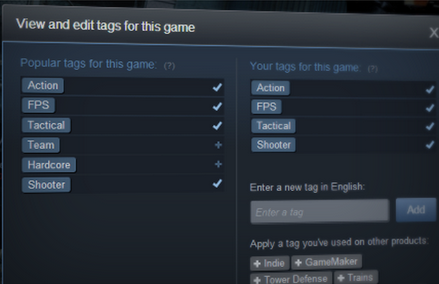 Steam Tags puts discoverability in gamer hands SlashGear